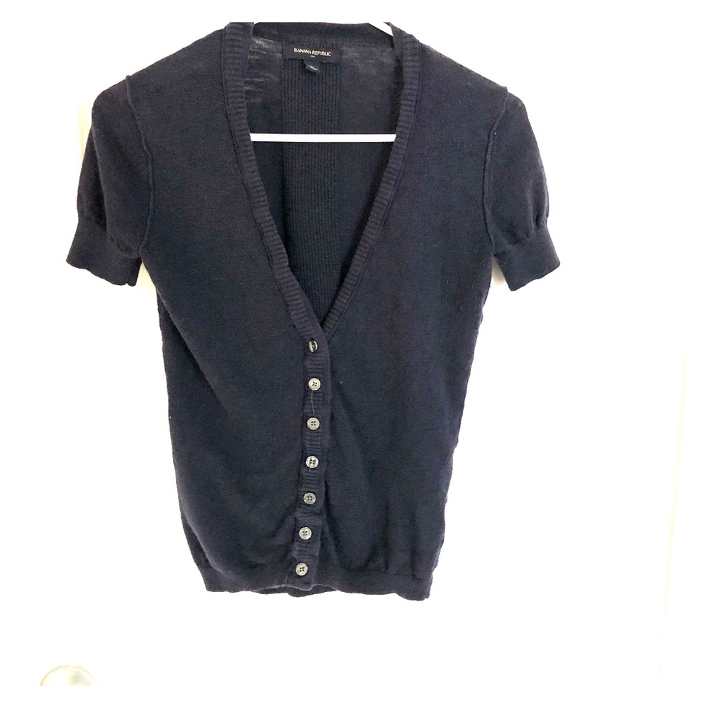 Short sleeve Banana Republic cardigan